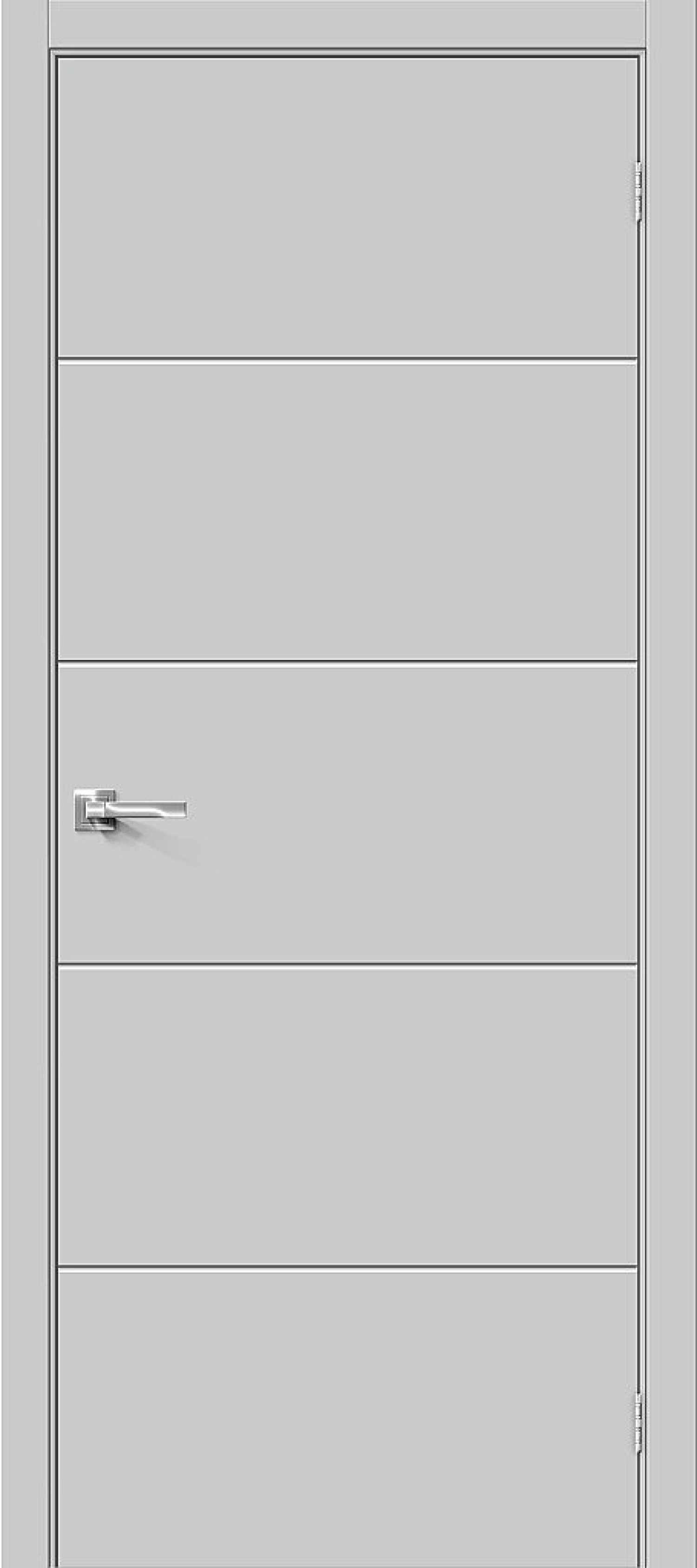 Межкомнатная дверь Bravo из винила Граффити-2 Grey Pro