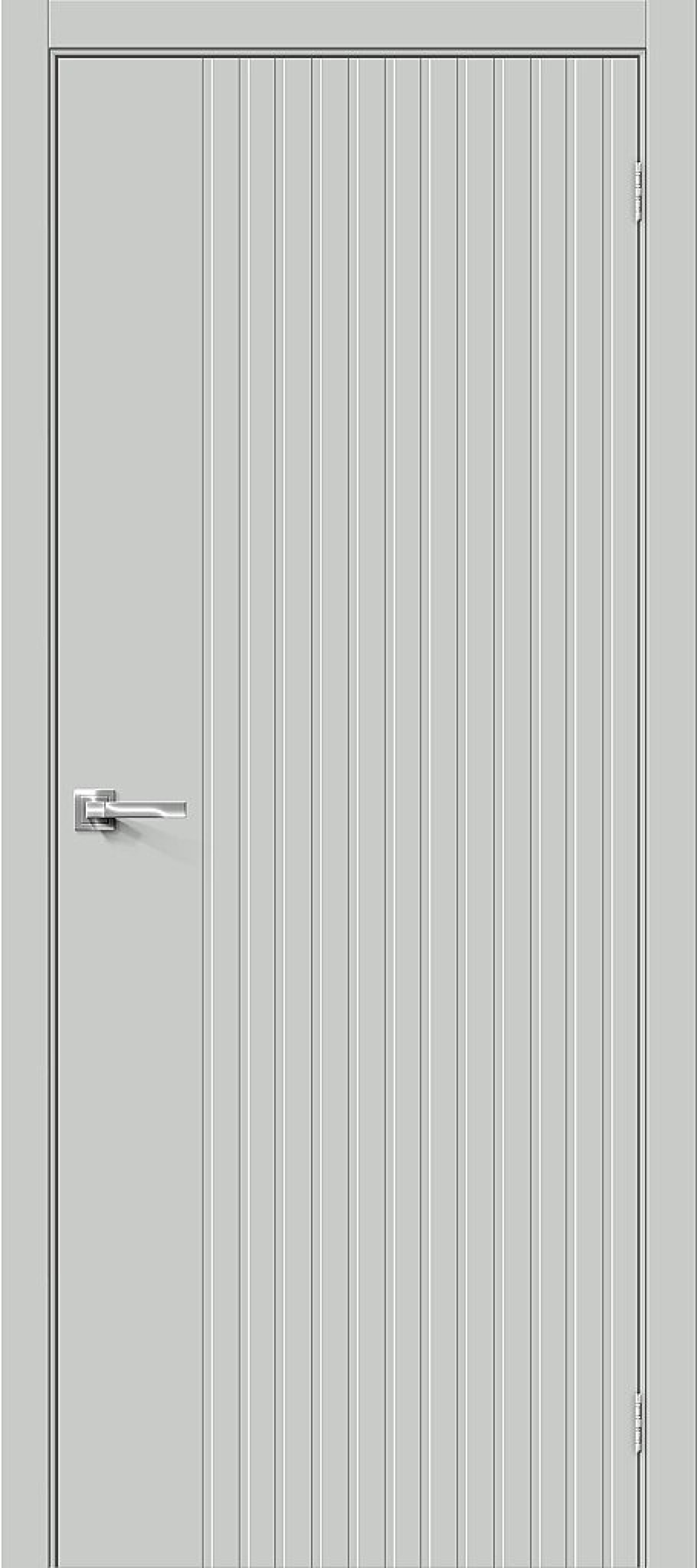 Межкомнатная дверь Bravo из винила Граффити-32 Grey Pro