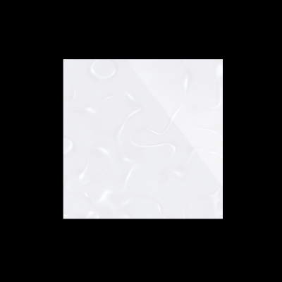 Гипсовая 3D панель Декор для SULTAN малый Smoggy белый 90х90мм, фацет 10мм 90x90x10 мм