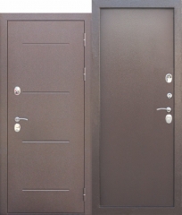 Входная дверь Ferroni c ТЕРМОРАЗРЫВОМ 11 см ISOTERMA Медный антик Металл/Металл