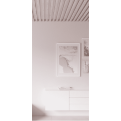 Декоративная рейка на потолок Сосна дымчатая