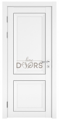 Дверь межкомнатная DG-DEKANTO Белый бархат