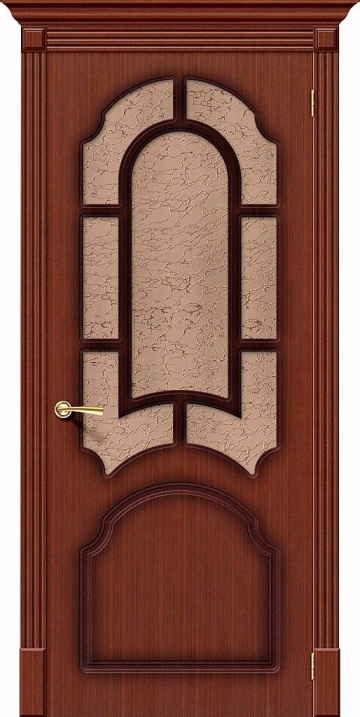 Шпонированная межкомнатная дверь Соната Ф-15 (Макоре) / Риф.