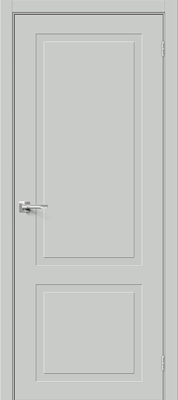 Межкомнатная дверь Bravo из винила Граффити-12 Grey Pro