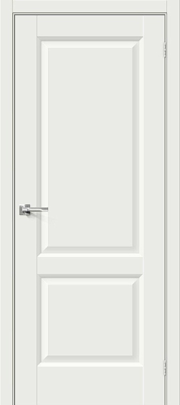 Межкомнатная дверь эмалит Неоклассик-32 White Matt