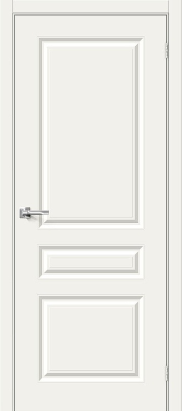 Межкомнатная дверь (Эмаль) Скинни-14 Whitey