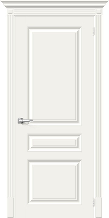 Межкомнатная дверь (Эмаль) Скинни-14 Whitey