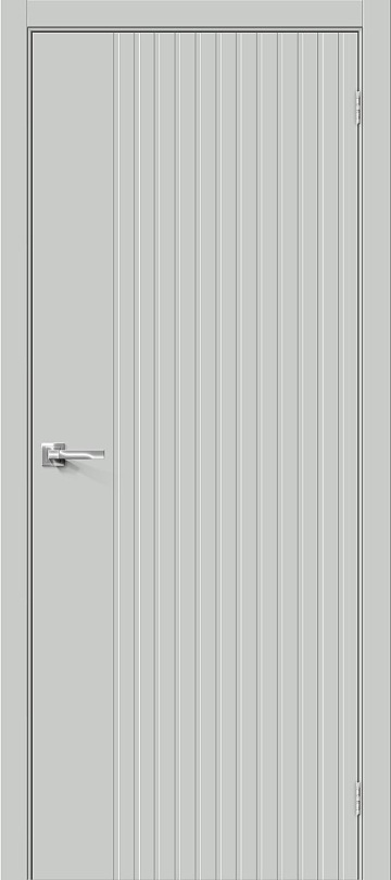 Межкомнатная дверь Bravo из винила Граффити-32 Grey Pro
