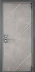 межкомнатная дверь TOREX ULTIMATUM NEXT ПВХ Бетон серый / ПВХ Бетон серый