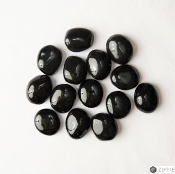 Камни черные маленькие - 14 шт